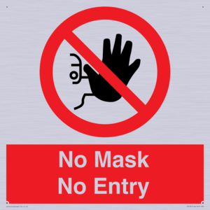 No Mask No Entry